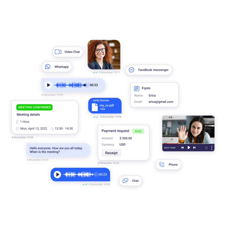 all‑in‑one πλατφόρμα video calls & AI chatbot